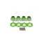 4pcs M17 17mm Aluminum Wheel Hex Hubs Adapter Nut Fine w/Pin For 1/8 RC Hobby Model Car HPI HSP