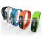 New coming fashion color fitness wristband smart bluetooth bracelet