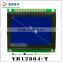12864 lcd display, Outline Dimension 78X70X12.5mm Graphic module