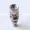 Gr2 6 in 1 male or female 10 & 14 &18mm Highly Educated Infinity titanium smoking nail