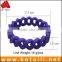 Newest fashion colorful silicone chain bracelet, silicone chain link bracelet