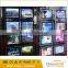 Ultrathin Wall Hanging Crystal Acrylic LED Light Pockets Real Estate Agents Window LED Display Box