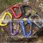 Classic Aviation Aluminum Sports Carabiner With Snap Hook For Climbing Use