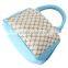 Hot sale ladies fashion canvas lunch bag for office
