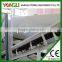 Compact design wood pellet press line