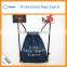China Suppliers Teenage Drawstring Bag Custom Denim Bag Supplier's Choice