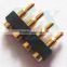 SMT 2.54mm pitch spring loaded pogo pin testing connector contact in