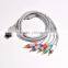Component AV Cable for Nintendo Wii Wii U to TV HDTV Audio Video