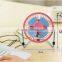 Summer 6 inch strong wind USB mini desk fan