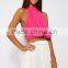 2016 women's halter top backless sexy women tops