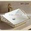 ceramic bathroom sink hand wash basin Luxury gold art basin