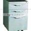 Hot selling rustproof office storage modern 3 drawers metal mobile pedestal