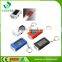 NI-MH battery 2 LED plastic solar flashlight keychain