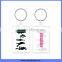 China supplier hotsell face mask custom acrylic keychain