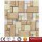 IXGC8-038 Electroplated Color Glass Mix Ceramic Mosaic Tiles for wall mosaic art decoration From Imark