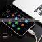ROCK Cobblestone Type C Round Cable for Huawei xiaomi meizu 2.0A type C to USB Charging nylon metal cables