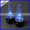LED Hifi Stereo Water Dancing Bluetooth Subwoofer Speakers With Music Fountain Light USB PC Laptop Rhythm