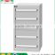 China Popular TJG-7501 Small Metal Storage Drawer Garage Cabinet Alloy handle