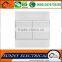 Best Sale Good Quality Electric Popular White Wall PC 3 Gang 1 Way With CE Certification