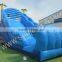 Sunjoy embroidery design custom amusement park equipment big inflatable water slide for sale