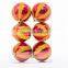 Top fashion different types Beautiful Gold painted patterns christmas plastic ball with good offer
