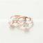 Latest Gold Finger Ring Designs Weeding Engagement Rings FR309A