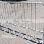 color powder finish steel crowed control barrier with different size