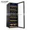 Compressor Single Glass Door Wine Celler 73 Bottles