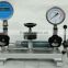 10bar to 500bar Vacuum piston pressure balance with pressure meter
