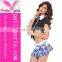 New arrival hot sex image girl high school uniform sex costume