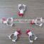 Crooked Head Poultry Water Drinker For Round Tube PP Nipple Style
