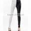Special design full size hot sale black white striped leggings