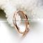 High quality 2015 Alibaba website new model rings , rose gold ring wedding ring