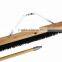 China BSCI ISO heavy duty wooden handle floor cleaning broom brush