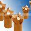 Cross-shaped square hole DTH core drill bit