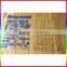 writting words gold and blue glitter powder sticker