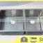 stainless steel freestanding kitchen sink hammered for double bowls