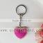 2016 Newest Promotion Gifts15*30*35 MM Heart Shape Pendant Key Chain Factory Wholesale Price