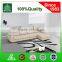 C2223 US style corner leather sofa L shape sofa set designs