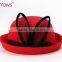 Ladies Girls Children Classics 100% Wool Fedora Hat