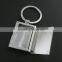 Novelty Design Megnetic Metal Photo Frame Keychain