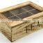 light burned wooden tea box,pine burned tea box,wooden tea bag box