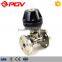 Good quality JIS10K flange connection cast steel pneumatic diaphragm valve