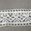 100% popular water soloable lace embroidery french lace white lace in 4 1/2 cm for garment decoration