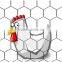 Garden Zone150Ft Poultry Netting With 1in Hex Mesh /60"H X 50'L 2" HEX MESH 20GA GALVANIZED STEEL chicken wire mesh
