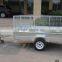 Hot Sales!!!2016 New Type Galvanized Sheet Floor And Side Panel 7x4ft Caged Box Trailer