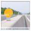 Metal traffic barrier / road barrier reflectures