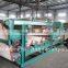 Concentrated sludge dewatering belt type filter press