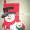 BSCI Hot selling Christmas stocking for decoration