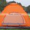 2017 new 4 Person 2 Layer camping tent,outdoor tent with With Fiberglass Pole